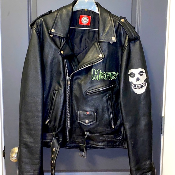misfits leather jacket